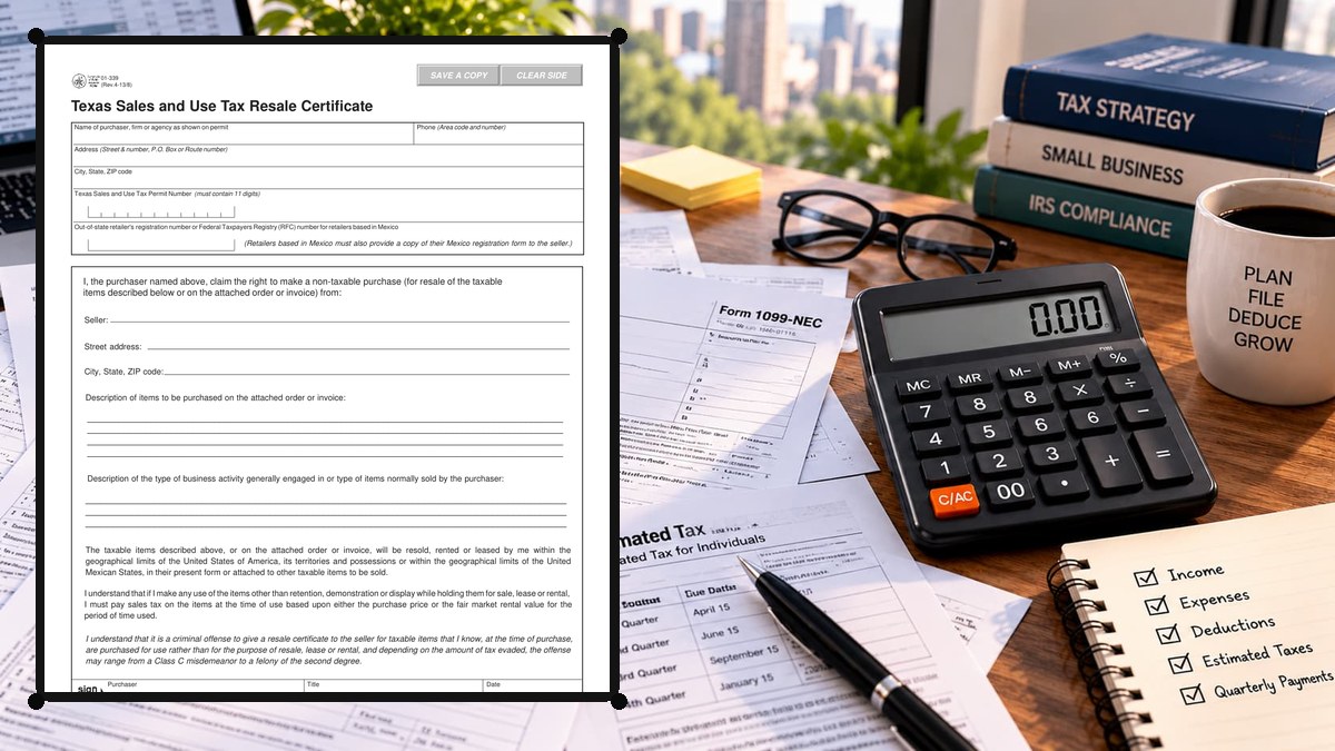 How to Complete Texas Form 01-339 Line by Line