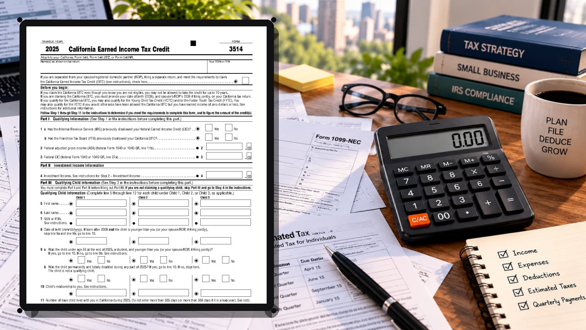 How to Complete California FTB 3514 Line by Line