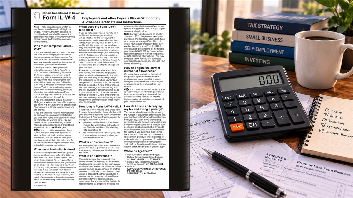 How to Complete Illinois Form IL-W-4 Line by Line