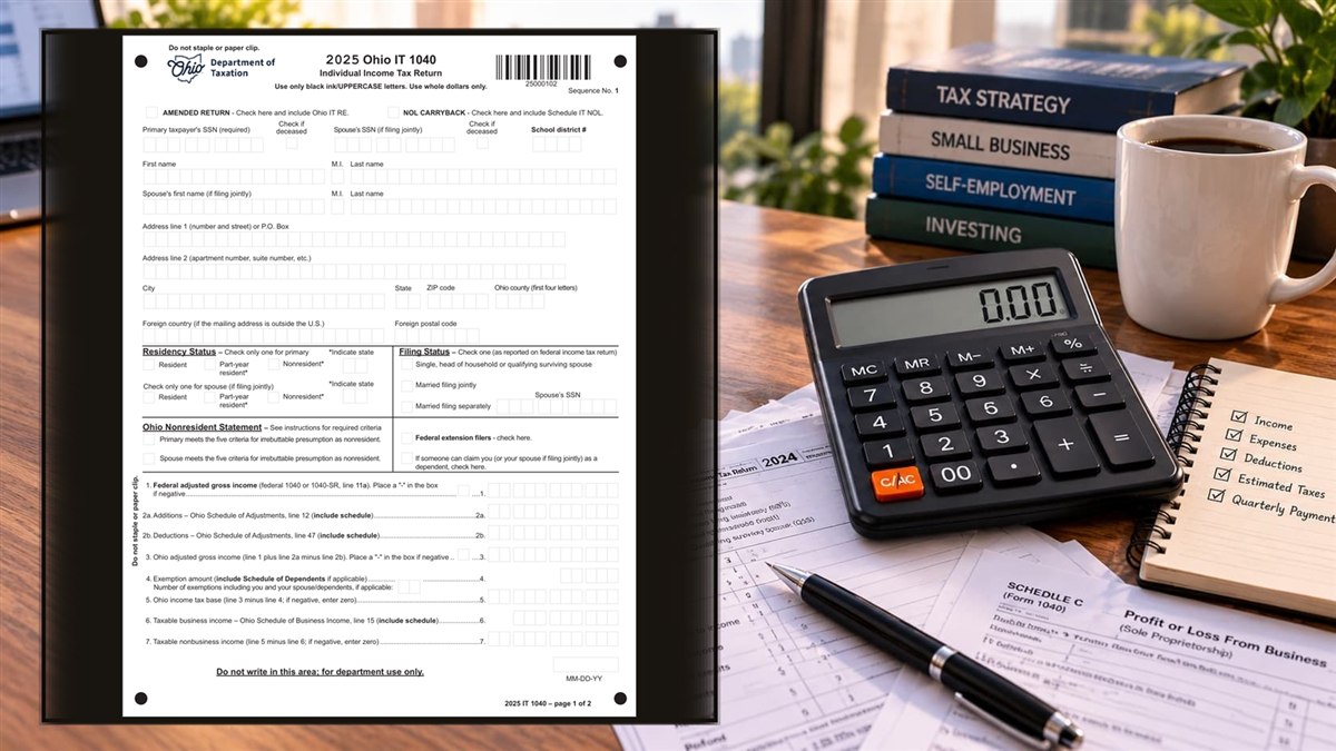 How to Complete Ohio Form IT 1040 Line by Line