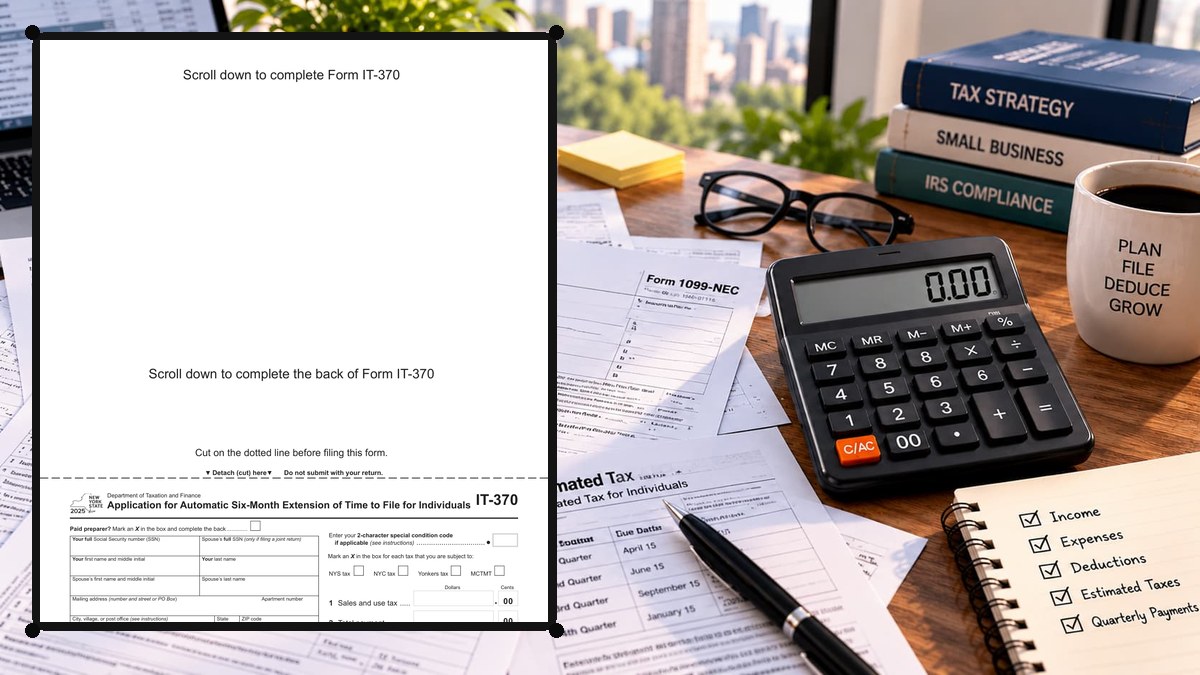 How to Complete New York Form IT-370 Line by Line